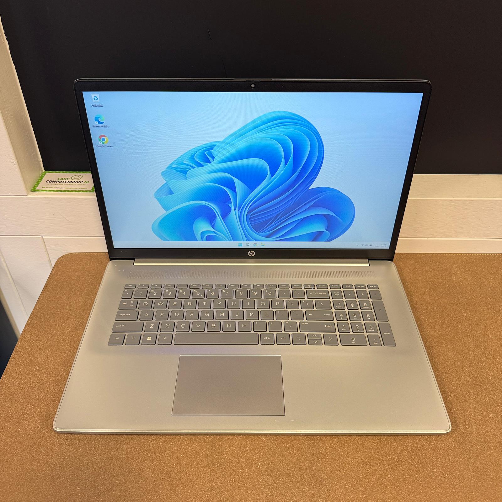 Laptop HP 17 met groot scherm voor dagelijks gebruik